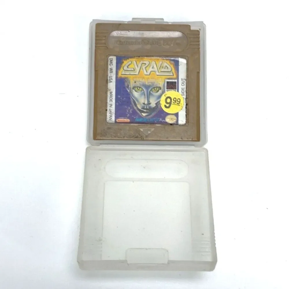 RARE Cyraid (Nintendo Game Boy, 1991) Video Game Cartridge - AS IS Untested